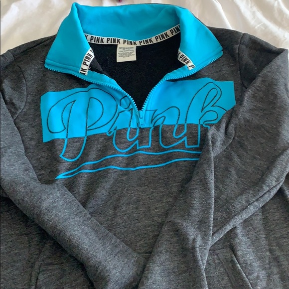 bundle of 2 PINK quarter zips - Picture 4 of 6